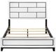 Homelegance® Davi White Queen Panel Bed-4