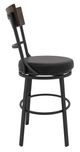 International Furniture Direct Century Licorice Counter Stool-2
