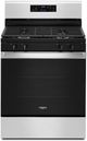 Whirlpool® 30" Stainless Steel Freestanding Gas Range-0