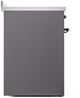 Ilve® Nostalgie II Series 30" Graphite Matte Pro Style Induction Range-4