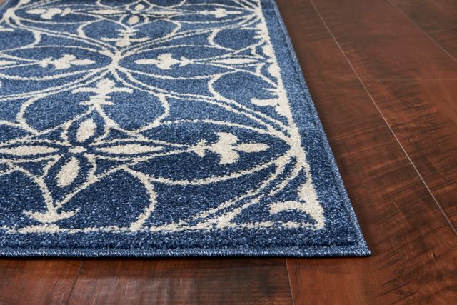 KAS Rugs Lucia Denim Bentley 5'x8' Rug-1