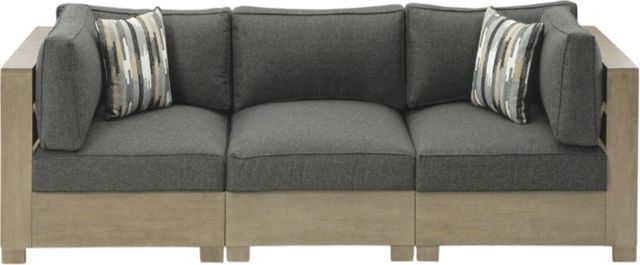 Signature Design by Ashley® Citrine Park 3-Piece Brown Outdoor Sectional-0