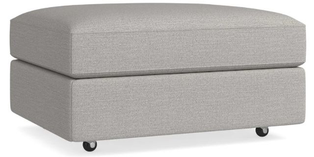 Bassett® Furniture Dover Gray Large Rectangle Storage Ottoman-0