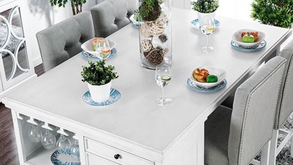 Furniture of America Sutton Dining Table - Thumbnail 2