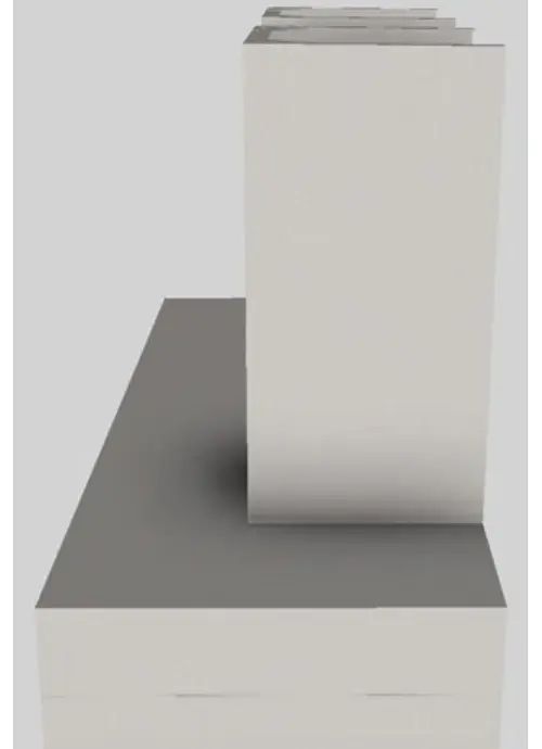 Vent-A-Hood® 48" Stainless Steel Contemporary Wall Mounted Range Hood-1