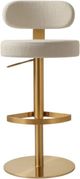 TOV Furniture Primrose Cream Adjustable Bar Stool-3