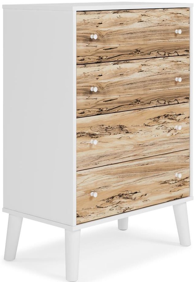 Signature Design by Ashley® Piperton 3-Piece Two-Tone Brown/White Queen Panel Headboard Set-3