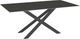 Amisco Customizable Ascencio 72" Rectangular Dining Table with 0.5" Starstone on Glass Top-0