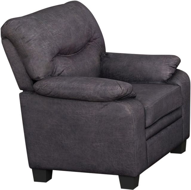 Coaster® Meagan 3-Piece Charcoal Living Room Set-3