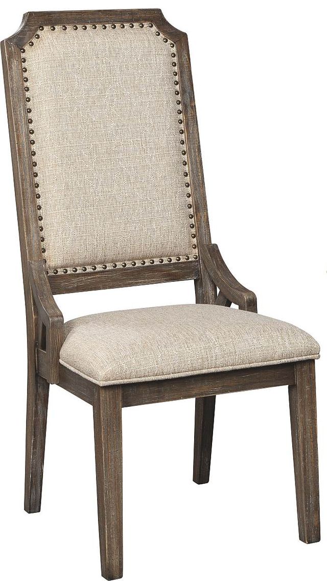 Signature Design by Ashley® Wyndahl 9-Piece Rustic Brown Dining Set-2