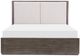 Legacy Classic Horizons Deep Sable King Upholstered Panel Headboard-3