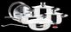 Verona 12 Piece Stainless Steel Cookware Set -0