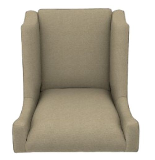 Best® Home Furnishings Customizable Keatling Chair with Honey Birch Legs-4