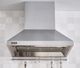 Viking® 3 Series 30" Nantucket Chimney Wall Hood with Standard Ventilator-2