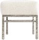Bernhardt Aventura Beige/Frosted Nickel Bench-3