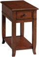 Riverside Furniture Campbell Burnished Cherry Chairside Table-0