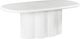 TOV Furniture Elika White Oval Dining Table-0