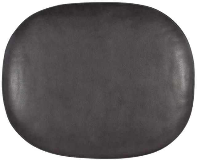 Bradington-Young Richardson Charcoal Ottoman-2