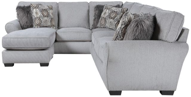 Homelegance® Kieran 3-Piece Gray U-Shape Sectional and Chaise-4