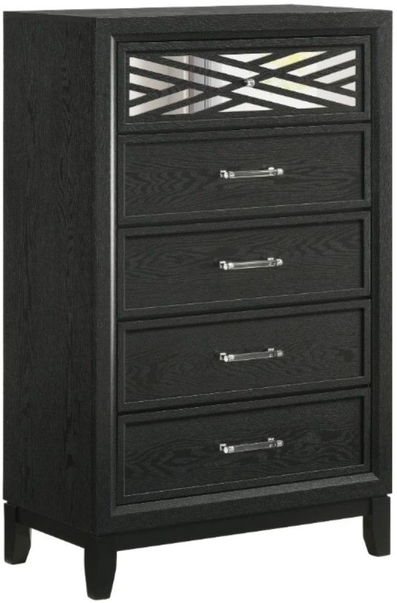New Classic® Home Furnishings Obsidian Black Chest-0