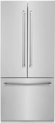 ZLINE 36" 19.6 Cu. Ft. Stainless Steel Built In French Door Refrigerator-0