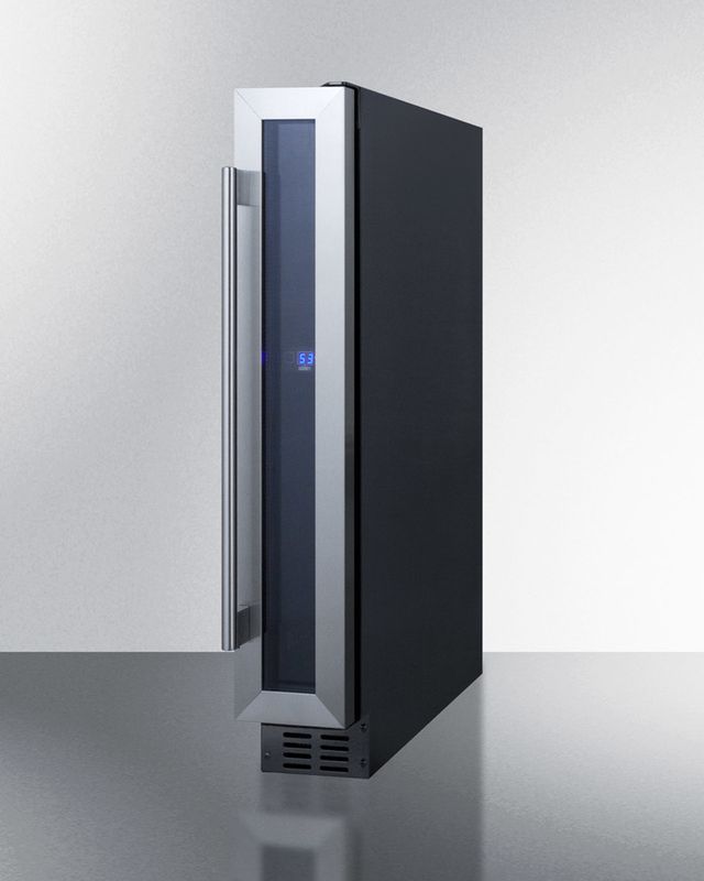 Summit® 6" 5.8 Cu. Ft. Stainless Steel Wine Cooler-1