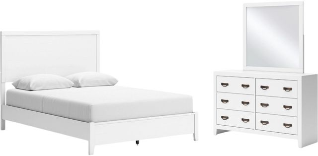 Signature Design by Ashley® Binterglen 3-Piece White Queen Panel Bedroom Set-0