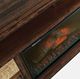 Jofran Inc. Painted Canyon Brown Fireplace Media Console-5