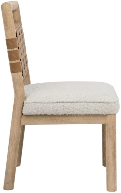 Modus Furniture Dorsey Ginger/Ricotta Upholstered Dining Side Chair-3