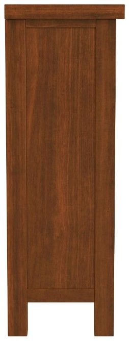 HH2 Home Bayside Rustic Mahogany 4-Door Cabinet-2