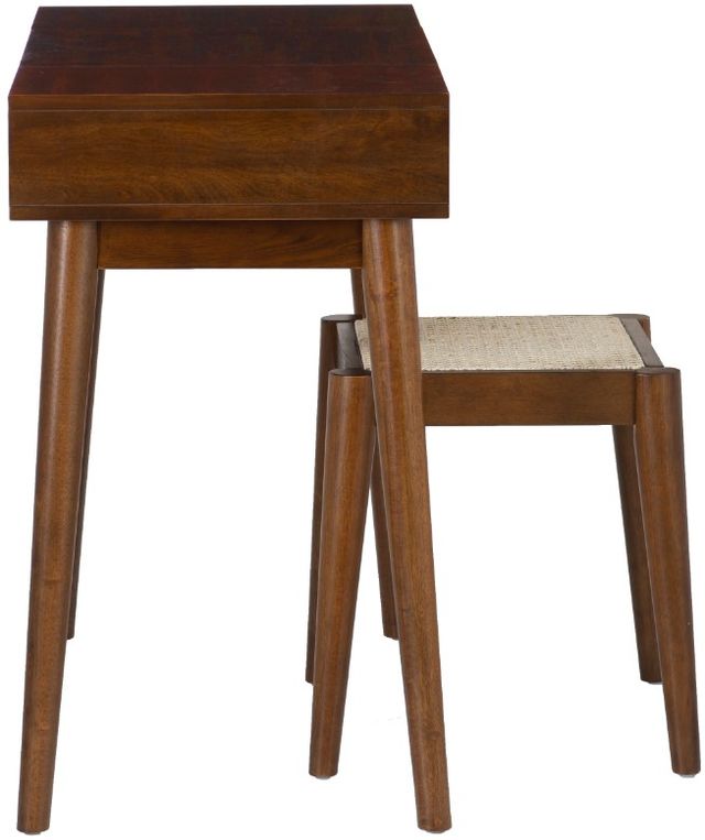 Linon Cammie 2-Piece Walnut Vanity Mirror Set-3