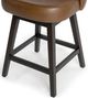 Classic Home Della Camel Swivel Counter Stool-4