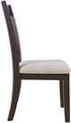 Jofran Inc. Brentwood Arbor Oak Upholstered Dining Side Chair-3