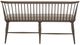 Liberty Furniture Americana Farmhouse Dusty Taupe/Stone Buff Upholstered Seat Windsor Bench-3