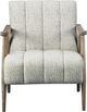 Moe's Home Collection Aster Pebbled Beige Accent Chair-1