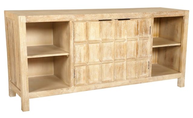 Parker House® Laguna Bleached Natural Console-0