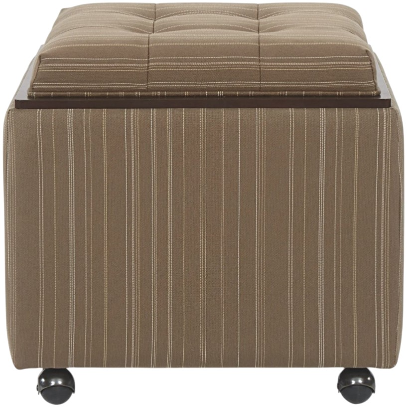 La-Z-Boy® Customizable Leo Storage Ottoman | McMasters Home Gallery