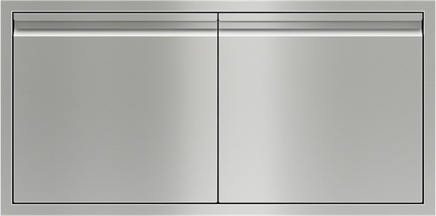 Wolf® 42" Stainless Steel Double Access Doors-0