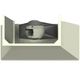 Vent-A-Hood® Premier Magic Lung® 60" Biscuit Wall Mounted Range Hood-4