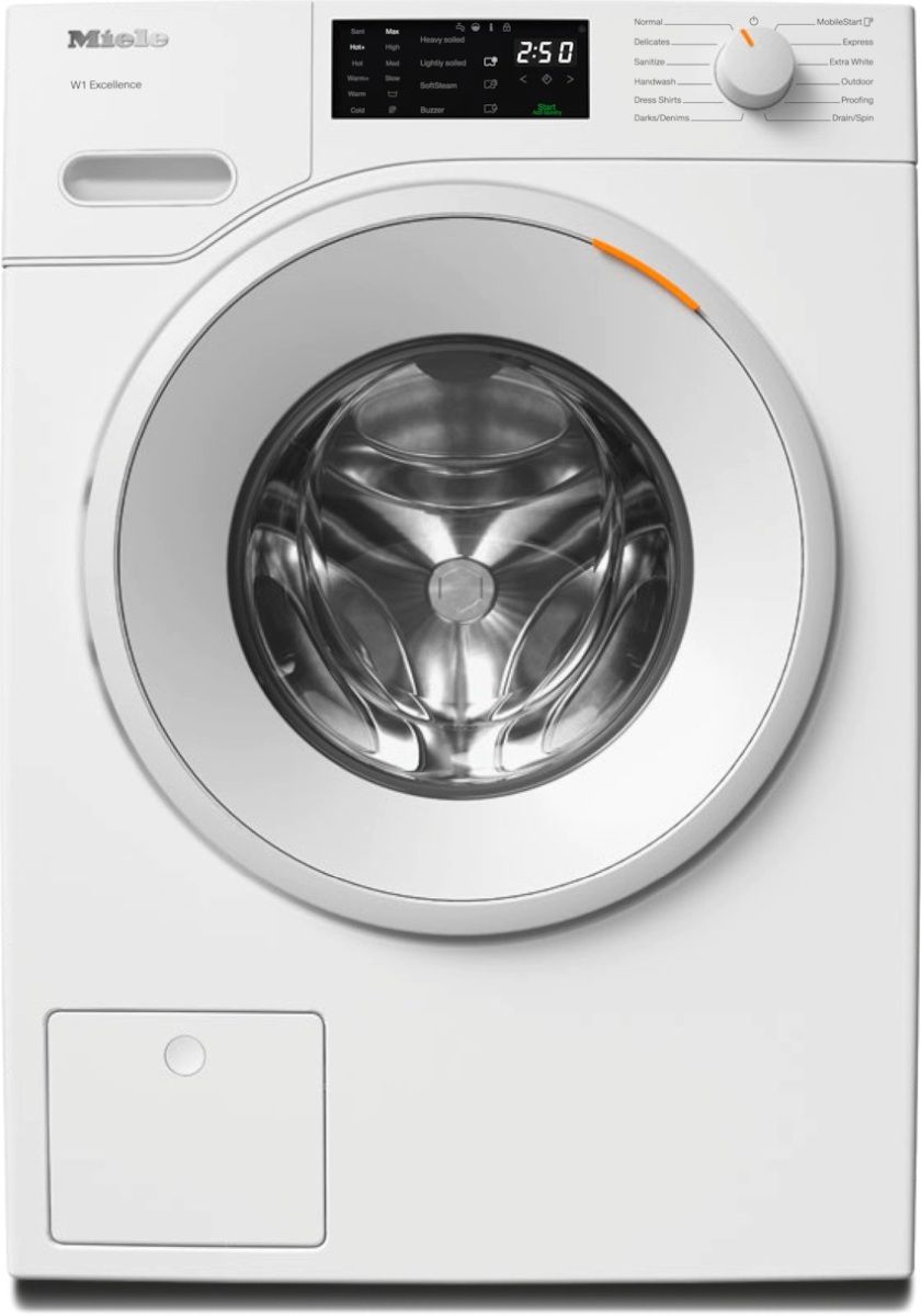 Miele W1 White Edition 2.3 Cu. Ft. Lotus White Front Load Washer