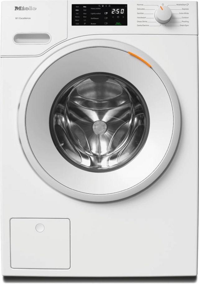 Miele W1 White Edition 2.3 Cu. Ft. Lotus White Front Load Washer