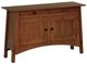 Fusion Designs Customizable Memphis Closed Occasional Console Table-0