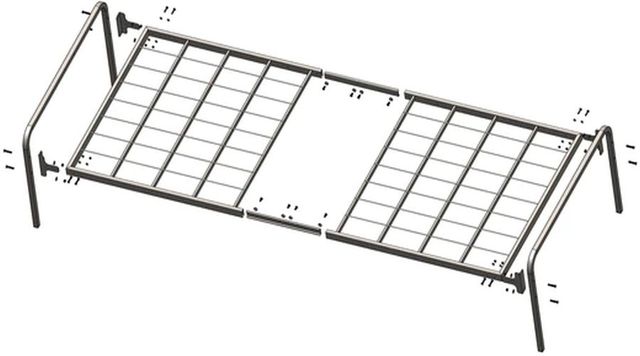 Rize Home Twin Top Deck Trundle Day Bed with Arms-3
