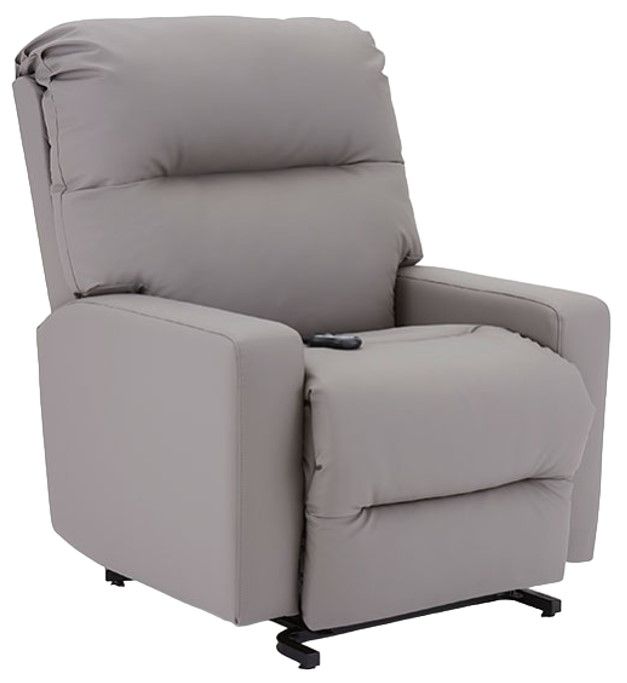 Best® Home Furnishings Customizable Kenley Leather Power Lift Recliner with Tilt Headrest-0