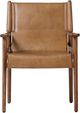 Moe's Home Collection Remy Tan Leather Arm Chair-1