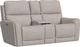 Flexsteel® Customizable Carter Power Reclining Loveseat with Console & Power Headrests & Lumbar-3