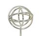 A & B Home Black/Silver Metro Sphere-1