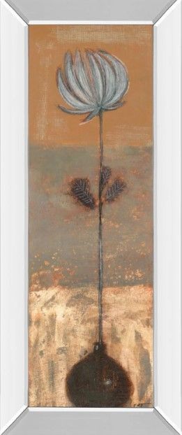 Classy Art Solitary Flower I by Norman Wyatt Wall Art-0