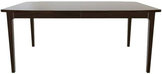 Mavin Customizable 48" x 48" Boat Extendable Dining Table with 2 Leaves-1