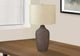 Monarch Specialties Inc. 27"H Grey Ceramic Table Lamp-4